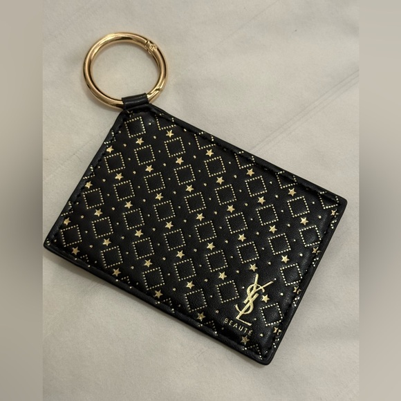 Yves Saint Laurent Accessories - Yves Saint Laurent Black and White Mirror Keyring Gift With Purchase (NWT)